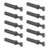100Pcs Push To Connect Fitting Plug Plastic Industrial Pneumatic Accessories 6mm
