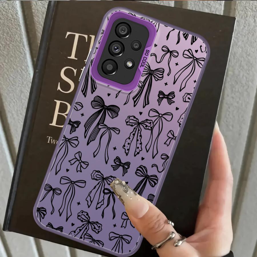 

Case for Samsung Galaxy A26 A35 A21s A23 A12 A15 A16 A31 A34 A13 A14 A17 A20s A24 A25 Phone Cover Butterfly Knot Pattern Galaxy A35 5G