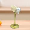 Conch Shell Champagne Glass Cup for Celebrations, Unique Drinkware for Adults Home Bar Wedding Favor Decoration Artistic Display