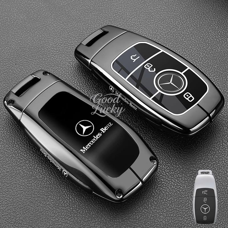 AABIB1 Zinc Alloy Key Remote Case Cover Shell For Mercedes Benz A B C E Class GLS GLA GLK GLC CLS CLA AMG W204 W205 W212 W463 W176