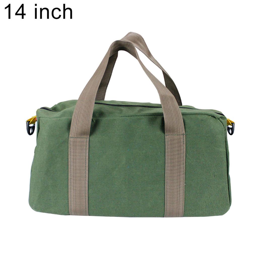 2 Set Maintenance Tool Bag Large Capacity Portable Strong Durable Multifunctional Storage Canvas Tool Organizer Pouch Toolkit