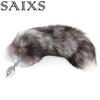 Fox Tails Anal Plug Metal Anal Sex Toys Butt Plug Sex Games Role Play Cosplay Toys Drop Shipping