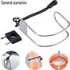 Stainless Steel Lifebuoy Bracket Marine Grade Buoy Bracket Durable Life Ring Holder  Marine