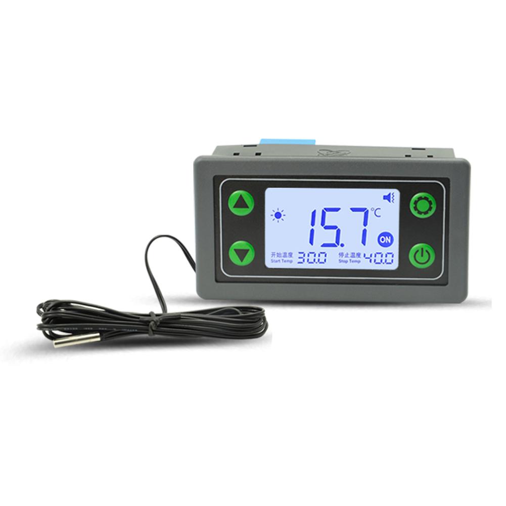 ST30/ST30-W Temperaturreglermodul mit wasserdichter Sonde 30A 6-30V Elektronischer Thermostat APP Zeitschaltknopf Digital