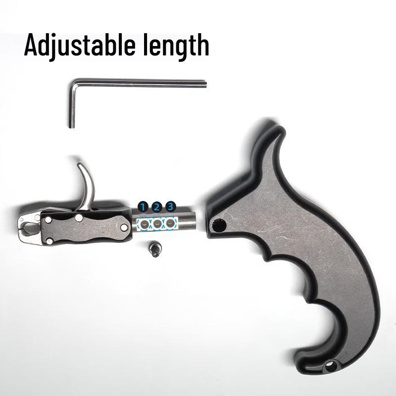 Four-Finger Archery Release Aid