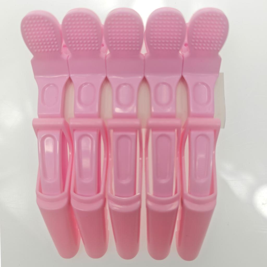 5 Hair Clips High Quality Plastic Hair Styling Tools Durable Hairdressing Supplies & Hair Dyeing Accessories