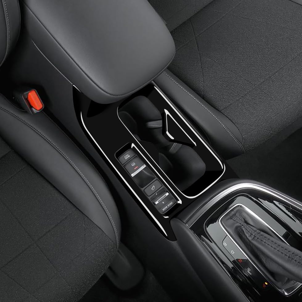 GIKAKU Accessory Parts for Honda Vezel Model Drink Cup Holder Interior Panel (New RV3/RV4/RV5/RV6) - Panel, (Piano Black)