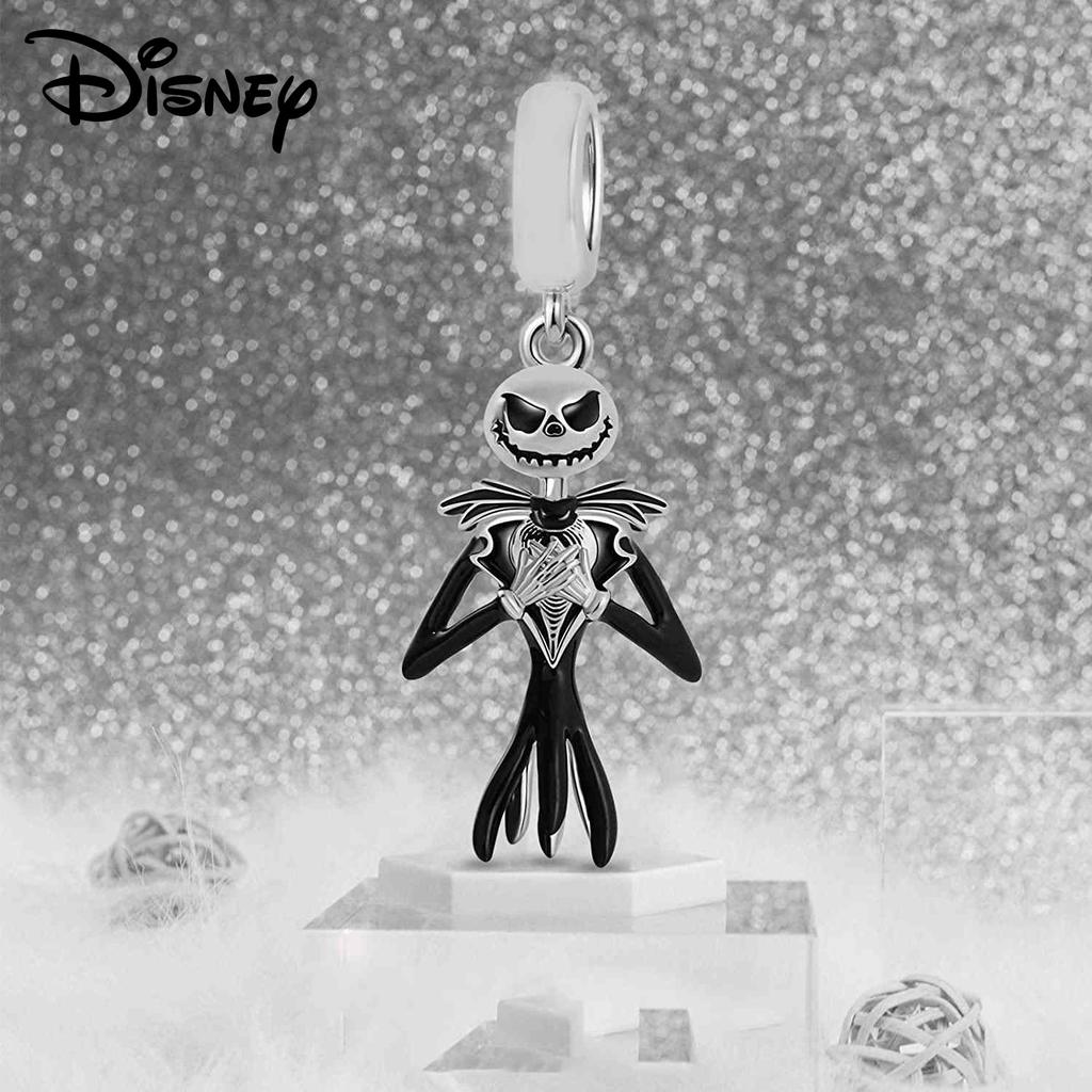 Disney 925 Silver Minnie Olaf And Halloween Monster Various Pendant Beads Suitable For Girls Diy Bracelet Necklace