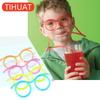 Glasses Shaped Drinking Straw