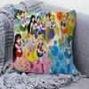 SSailor Girl MMoon Cushion Cover Polyester Sofa Cushions Decorative Throw Pillows Home Decoration Pillowcover