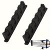 2pcs Wall Mounted Fishing Rod Storage Rack - Holds 6 Rods, Saves Space, Easy Access