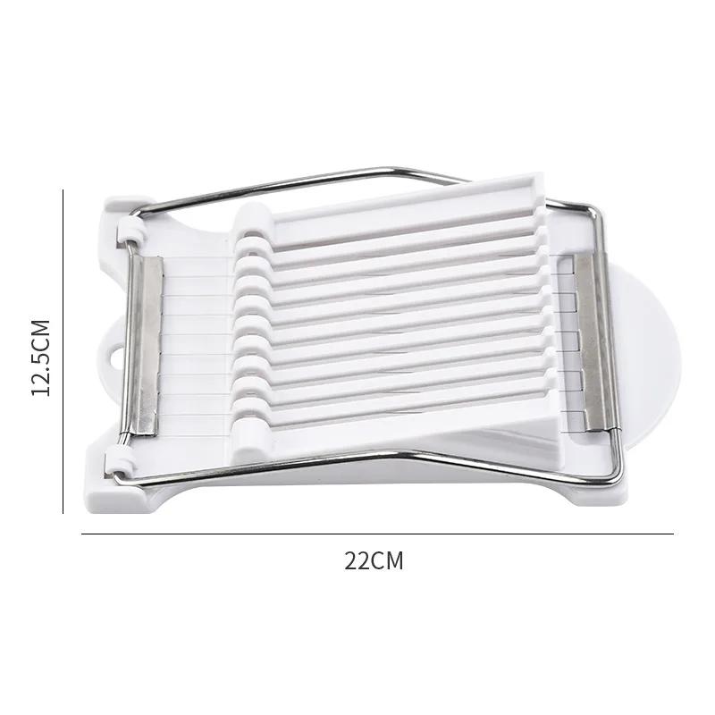 Luncheon Meat Egg Cutter Stainless Steel Kitchen Gadget Food Banana Cheese Slicer Multi Function Household Kitchen Cutting Tool