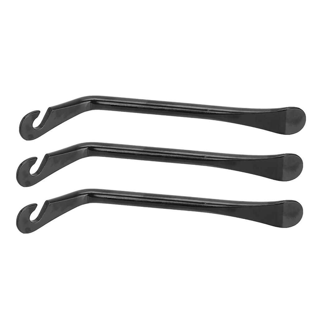 3pcs Portable Bicycle Tire Lever Hardened Carbon Steel Spoon Bike Tire Repair Tool