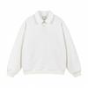 Men's Loose Casual All Stand Collar Hoodie American Retro Solid Color Lapel Long-sleeved Hoodie