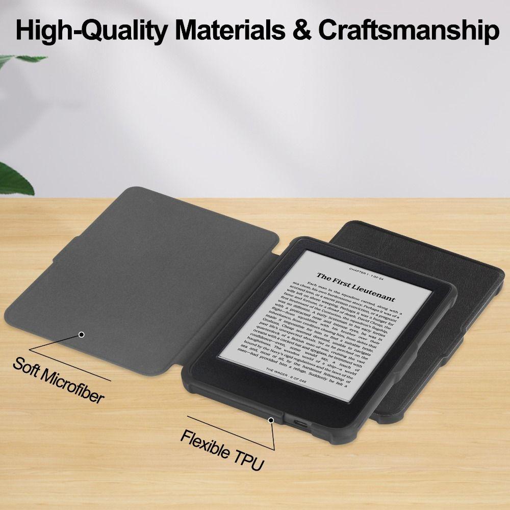 Auto Sleep/Wake 6 Inch e-Reader Case N365 Protective Shell for KOBO Clara Colour/BW 2024 2E