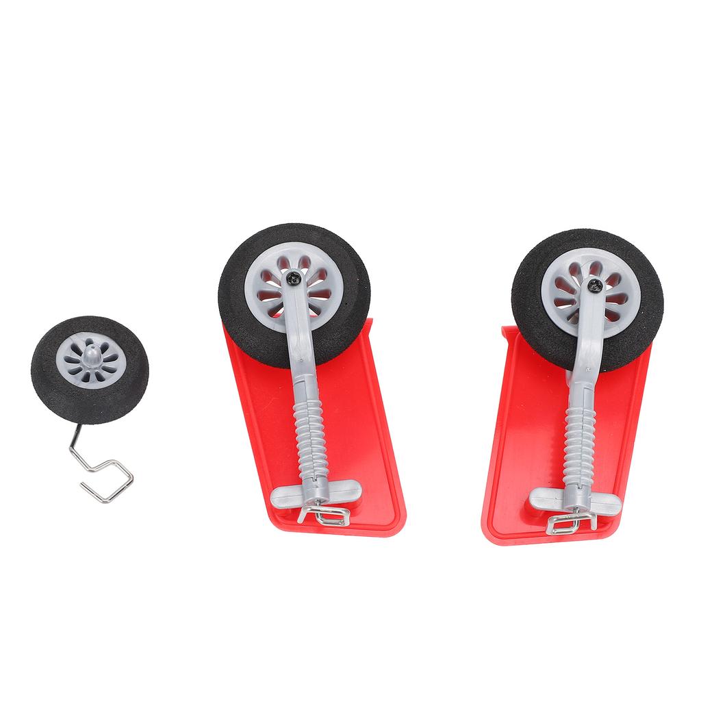 RC Flugzeug Bugfahrwerk Kunststoff Metall Ersatz Fahrwerk Räder für WLTOYS XK