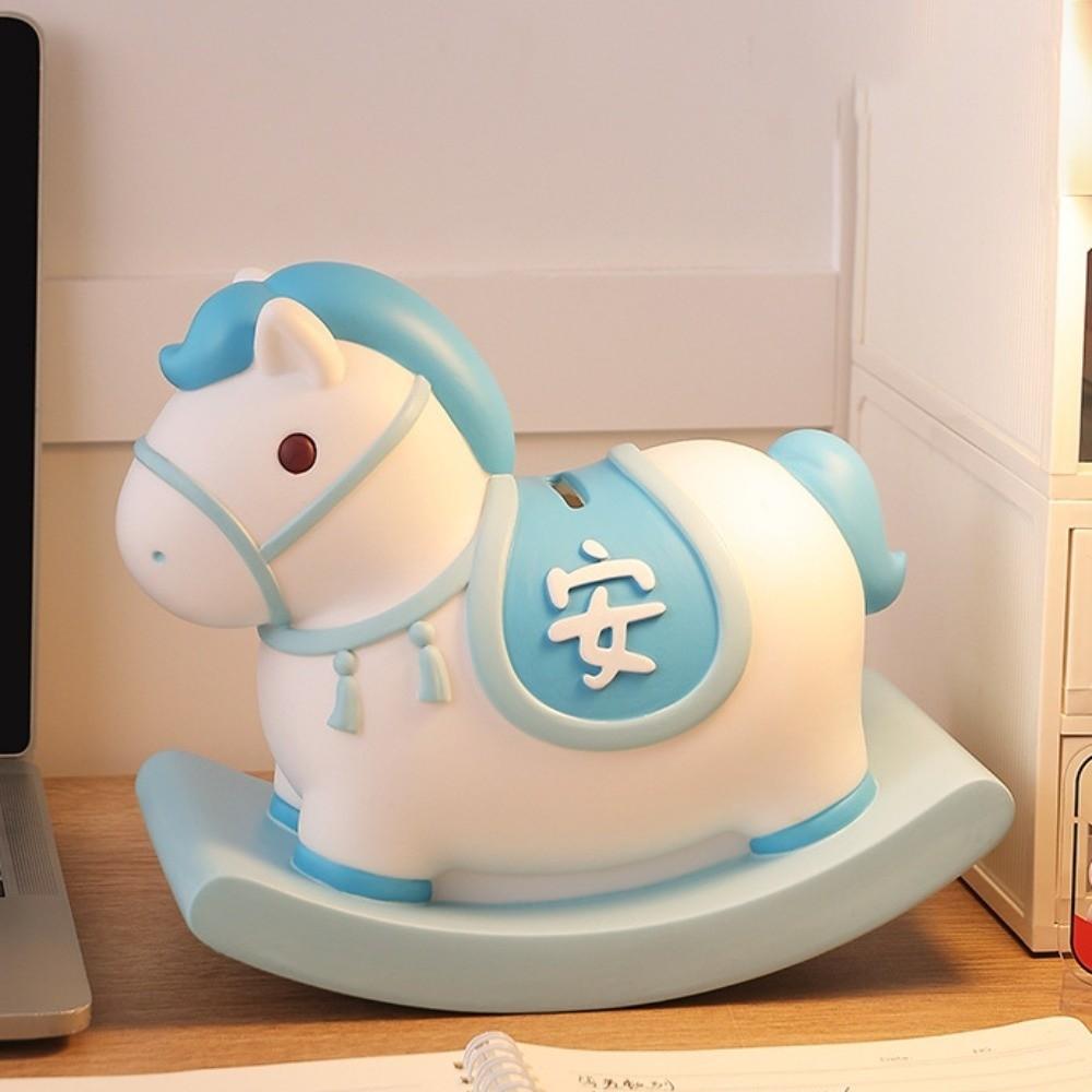 Savings Tank Cartoon Horse Money Boxes Anti Drop Horse Piggy Bank Ornament  Children/Kids