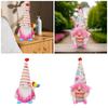 Colorful Gnomes Plush Dolls with Balloons Cake Dwarf Elf Figure Toy for Home Birthday Parties Decors for Kids and Teens