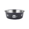 Non-slip Stainless Steel Dog Bowl Cartoon Pet Food Drinking Tray Dogs Food Water Feeder  Indoor