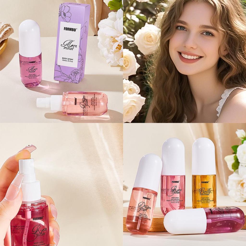 Fangbao FORMBO Alcohol-Free Women's Perfume Body Spray Fragrance