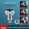 Adaptor robinet mașină de spălat din cupru – Convertor 4/6 puncte și accesoriu țeavă de admisie