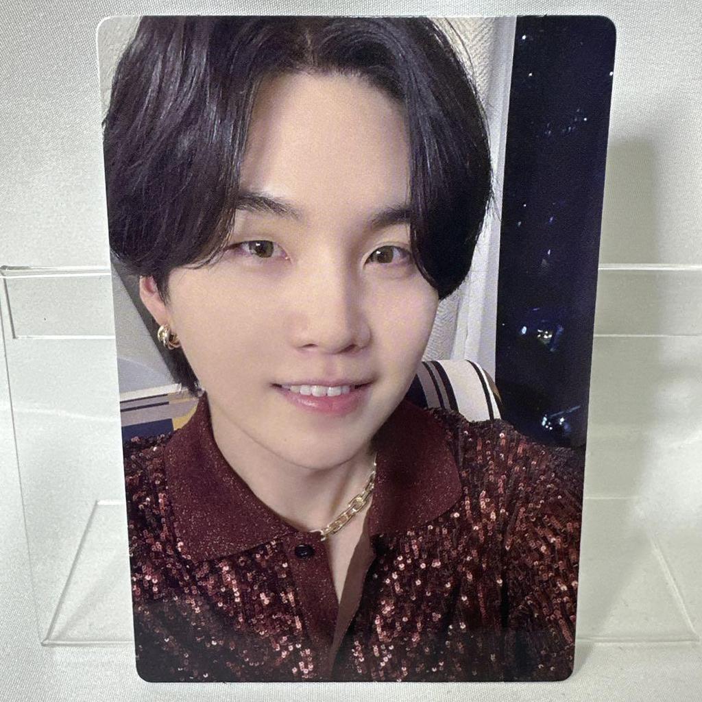 [USED] FC Exclusive BTS Suga Yoongi Merch Box Trading Cards Merch Box