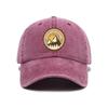 Unisex baseball cap trendy print mountain tree sun pattern daily casual peaked cap versatile outdoor travel hat