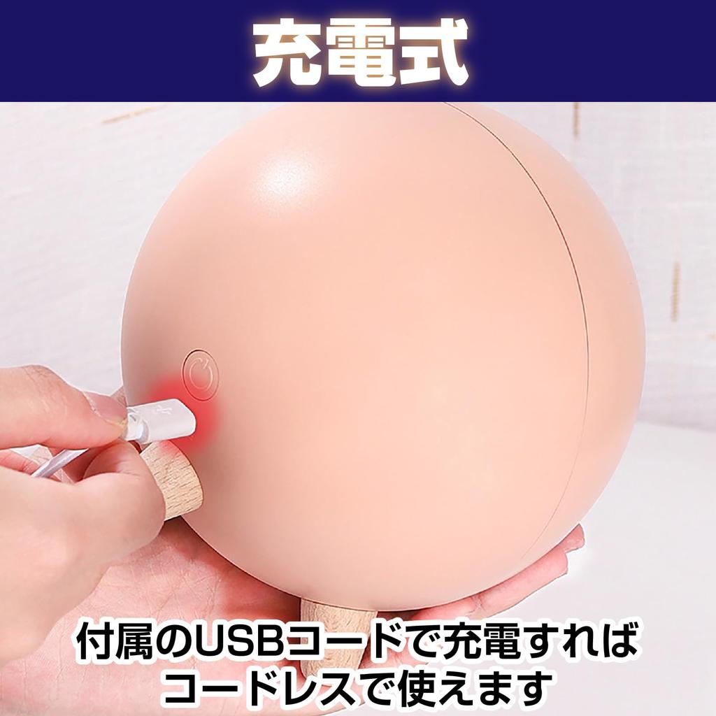 CAWKAY Sleeping Cat Lamp, Interior Light, Bedside Night Lamp with Sleeping Cat Figure, USB Charging, for Home, Bedroom, or Bed (Pink)