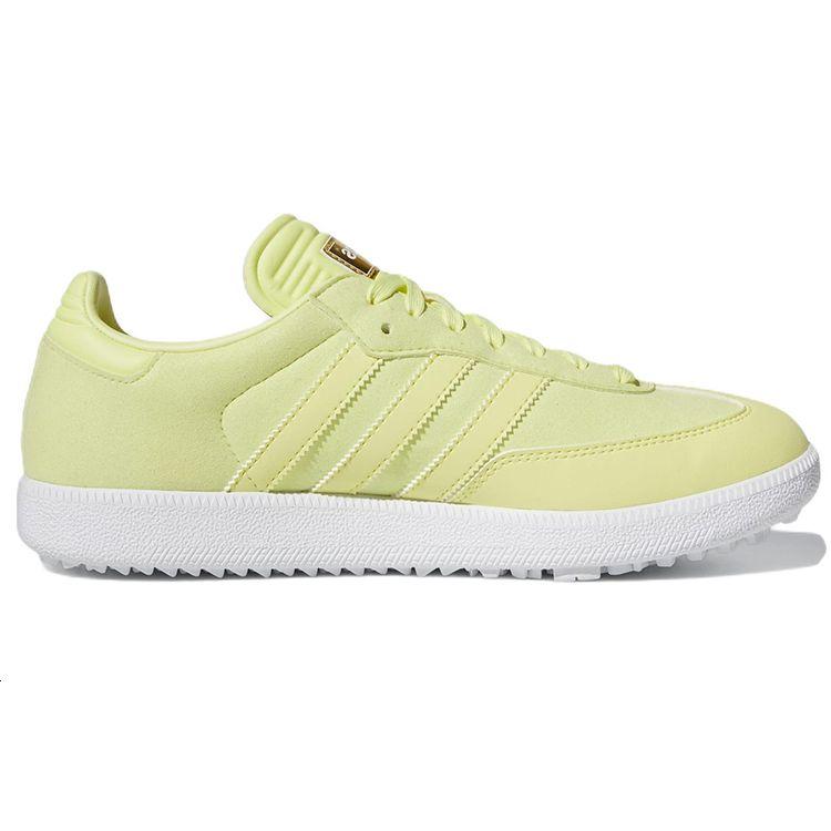 adidas Samba Spikeless Golf SE Pulse Yellow Unisex Sneakers Cloud-White HP7877