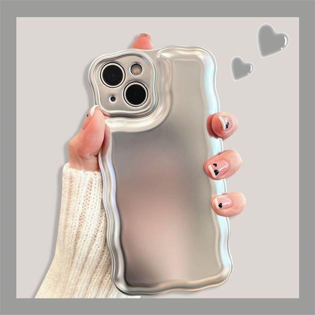 

Ins Корейский матовый 3d металлический мягкий силиконовый чехол на воздушной подушке для Iphone 14 13 7 8 11 12 Plus X Xs Xr Max Pro Se 2 for iphone 14ProMax