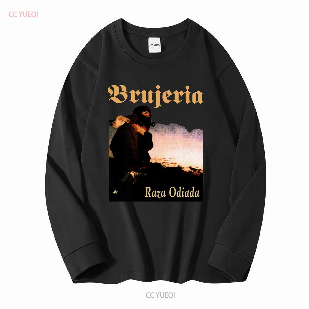 Brujeria Raza Odiada T Shirt Size XL Band Death Metal Grindcore EZLN Vintage Washed Comfortable Streetwear Breathable Stylish