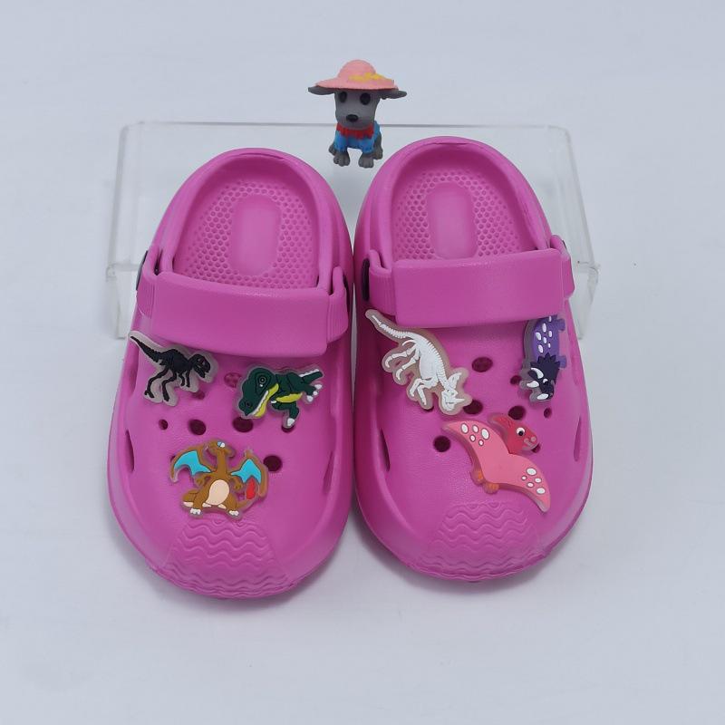 2025 Summer Kids' Soft Sole Trendy EVA Hole Shoes for Outdoors & Indoors