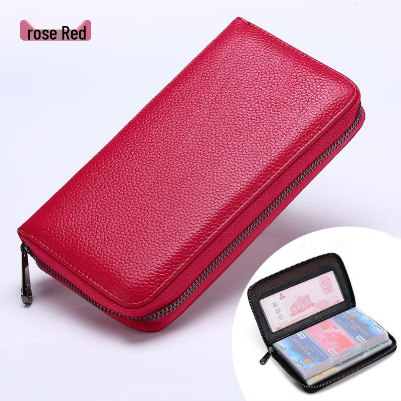 

Многофункциональный кошелек на молнии: Вместительный держатель для карт и ID для мужчин и женщин