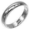 TIFFANY&Co. Forever Classic Band Ring 0.2" Band Pt950Platinum #8.6(US Size) 9.5g Mens Used
