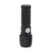 Flash Light P01 Portable Waterproof Black Handheld Flashlights with Data Cable for Camping Hiking Walking