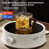 High-Temperature Resistant Clear Glass Cup Thicken Coffee Mug Latte Glass Cup  Household