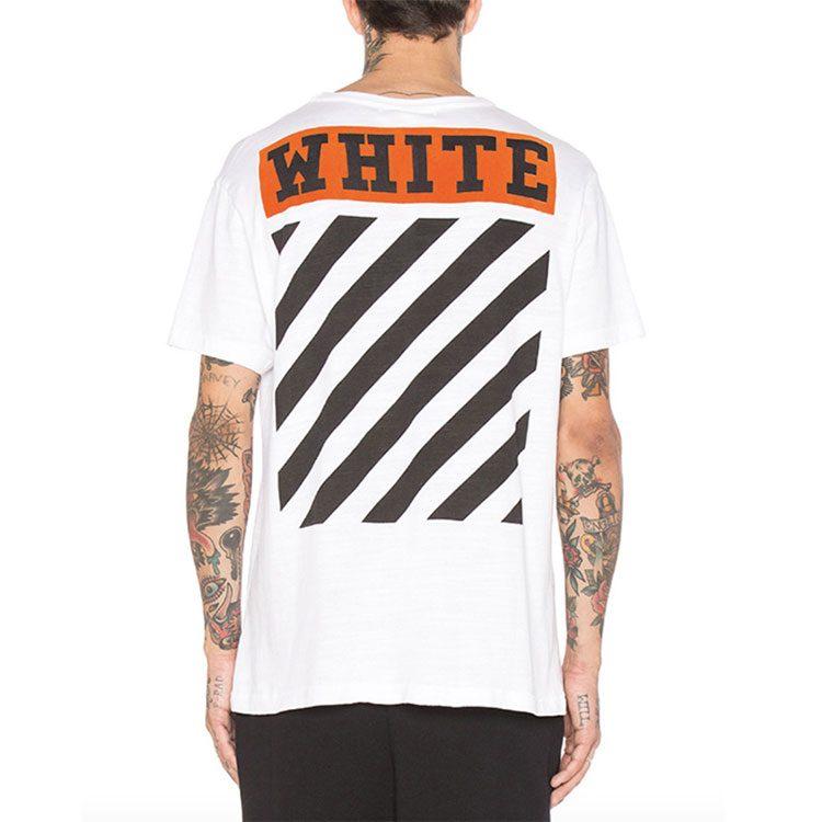 OFF WHITE SS21 T Shirt Men's White OMAA002G20JER0100119