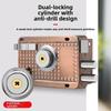External Iron Door Lock Security Anti-Theft And Anti-picking Lock Wooden Door Compound Door Lock Multi-safety Smooth Lock