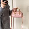 French-Style Boston Bag: New Fashion Pillow Handbag for Shoulder or Crossbody Carry