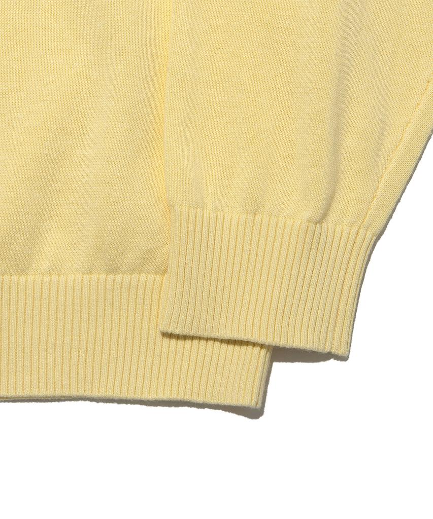 LEE Big Twitch Logo Linen Blend Knit Lemon
