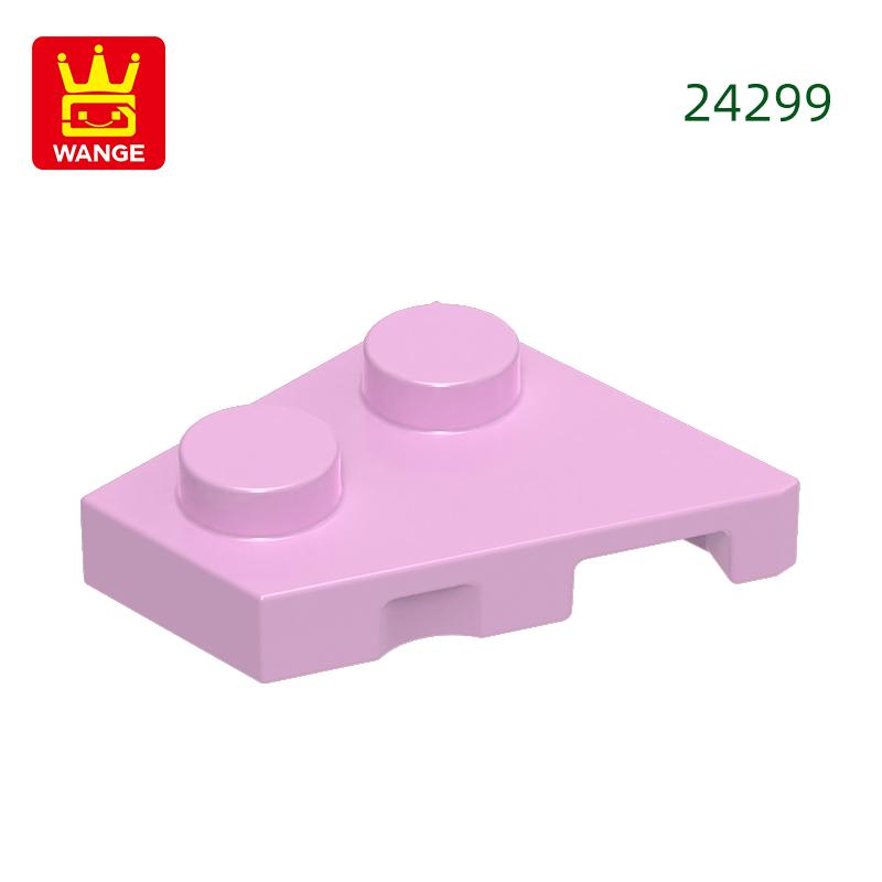 Non-Toxic 201Pcs/Lot 24299 Wedge Plate 2 X 2 Left Block Moc Color Accessories Compatible With Brick Diy Children'S Toy Assembly Parts