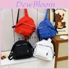 Trendy And Stylish Nylon Backpack For Boys And Girls With Breathable Design In Black White Blue And Red