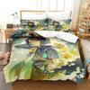 Kawaii Genshin Impact Tighnari Set da letto Singolo Piazza e Mezzo Matrimoniale Queen King Set da letto per camera da letto per adulti e bambini Set copripiumino