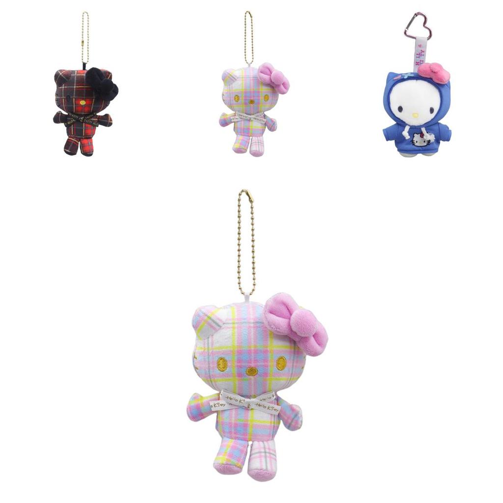 Charming Animal Design Kt Plush Keychain Perfect For Gifts Bag Accessories And Decor