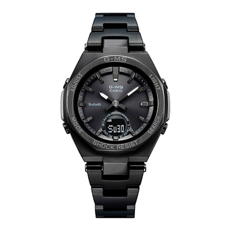 Casio BABY-G Series Theme Series Bluetooth Connection Power Saving Multi-Function Waterproof Metal Fashion Solar Quartz Movement MSG-B100DG-1APR