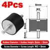 M3 M4 M5 M6 M8 M10 Silentblock Bobbin Mount Male Thread Shock Absorber  for Marine Automotive Use