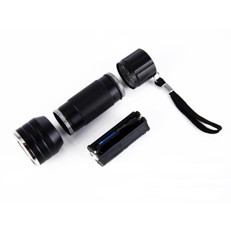 21 LED UV Ultra Violet Blacklight Pocket Flashlight Mini Torch Light Portable