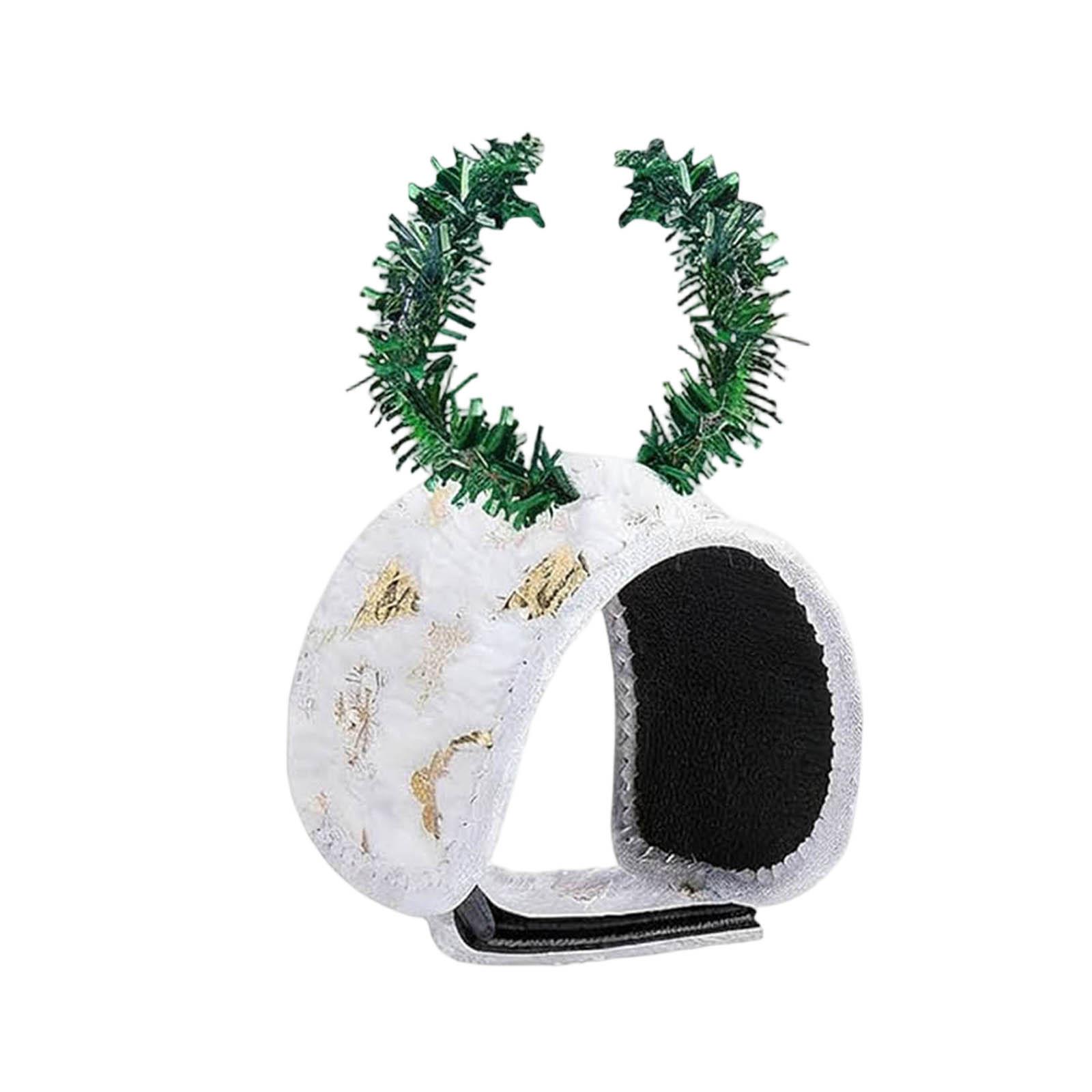 

Christmas Decorations High-end Gold Velvet Bow Christmas Flocking Bow Large Red One Size белый