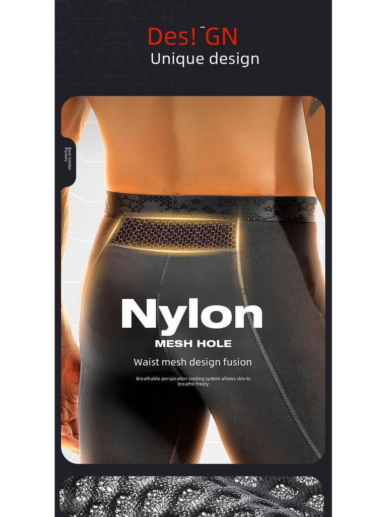 Pánské lehké podzimní a jarní termolegíny - Prodyšné, hřejivé spodní prádlo