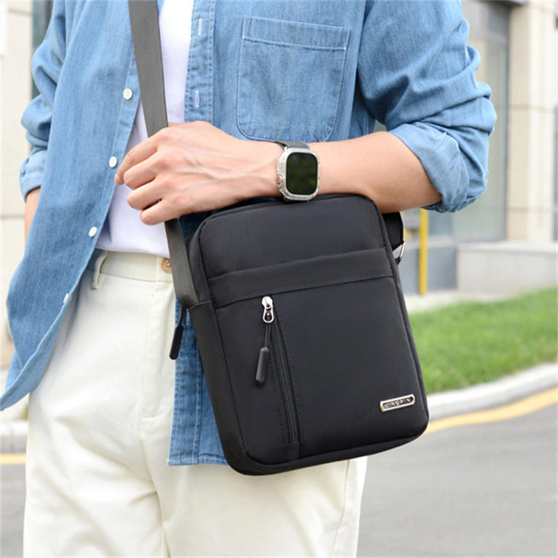 Men's Business Casual Messenger Bag Lightweight Travel Office Work Satchel Bags Large Crossbody Bag